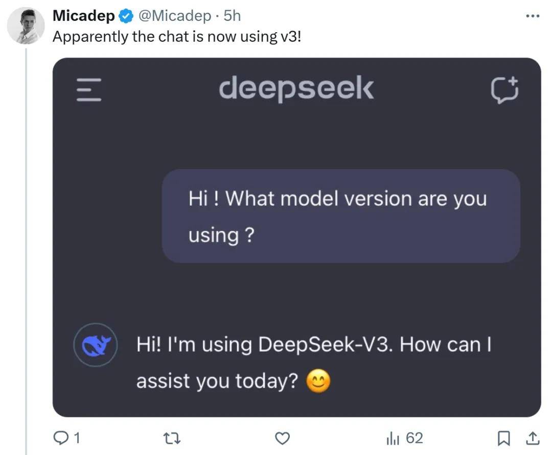 ChatGPT回应被DeepSeek超越